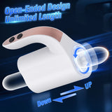 Automatic Telescopic Rotation Masturbator for Men Oral Sex Vaginal Masturbation Cup Kettle Shape Blowjob Sex Toys Adult Goods