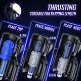 THRUSTING-PRO Thrusting High Speed Male Masturbator Machine Automatic Telescopic Vagina Masturbation Cup Sex Toy For Men