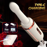 7 Frequency Automatic Plug-in Heating Vibrator Dildo Sex Toys for Women Hands-free Erotic Machine with Suction Cup for Adults 18