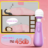 Mini Wireless Dildos Portable AV Vibrator Clitoris Stimulator Waterproof Magic Wand For Women Massager Cute Sex Toys For Adults